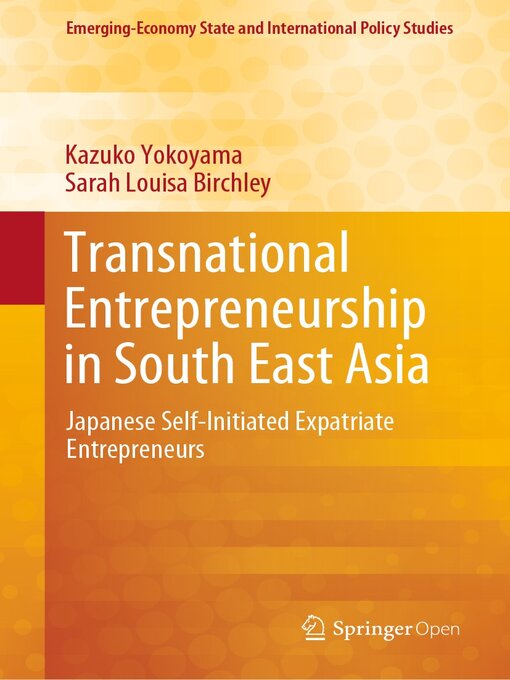 Title details for Transnational Entrepreneurship in South East Asia by Kazuko Yokoyama - Available